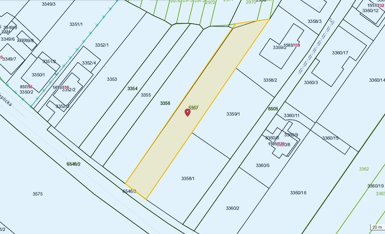 Na predaj stavebný pozemok – Trenčianska Teplá, 1483 m²