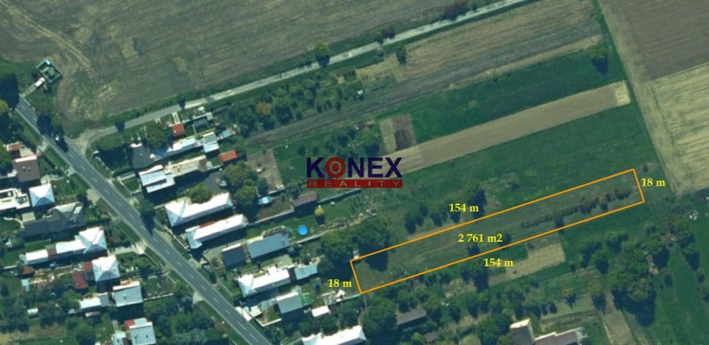 Pozemok v obci Nacina Ves – NA PREDAJ