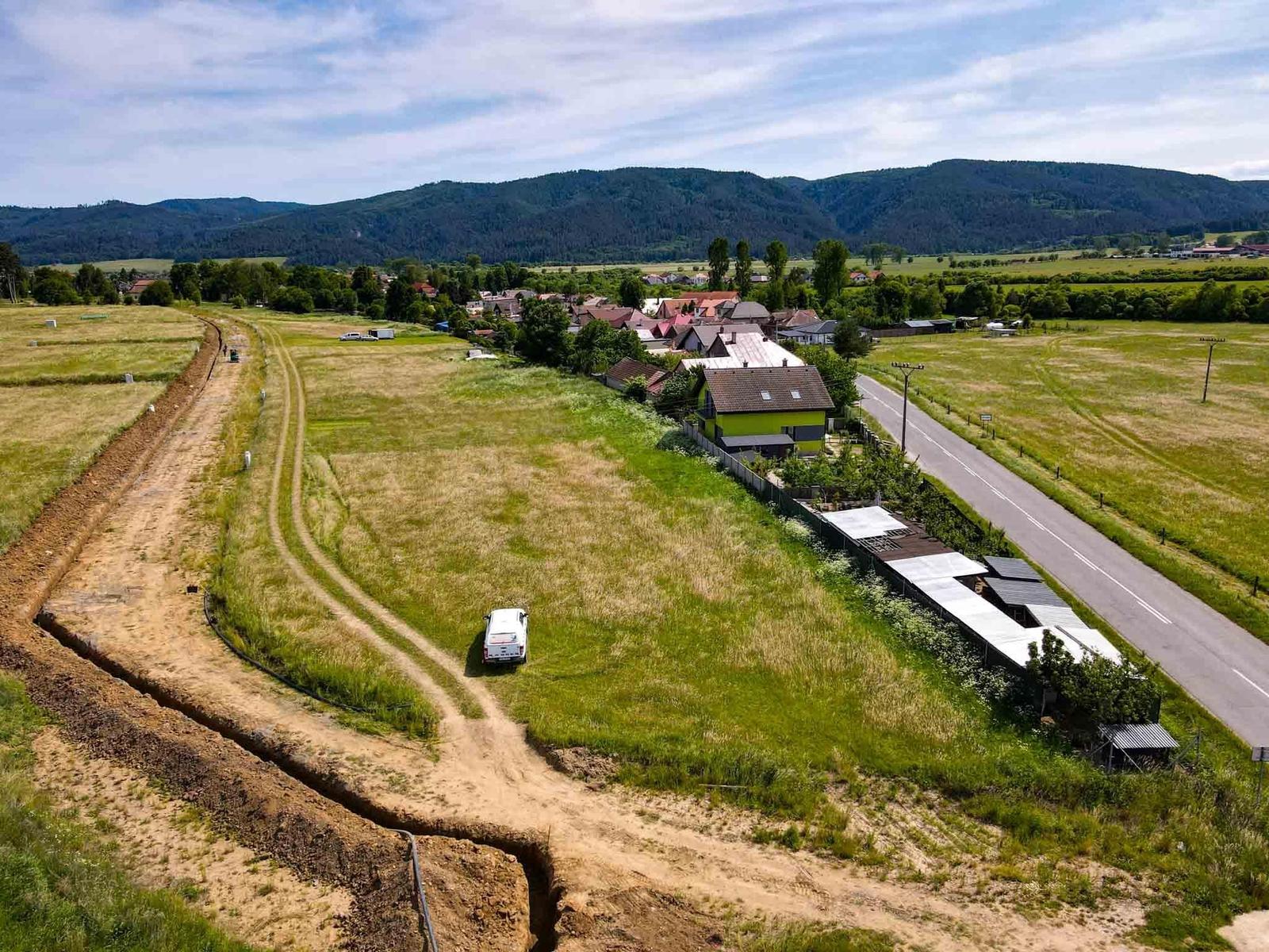 Pozemok 992m2, obec Betlanovce, okres Sp.N.Ves