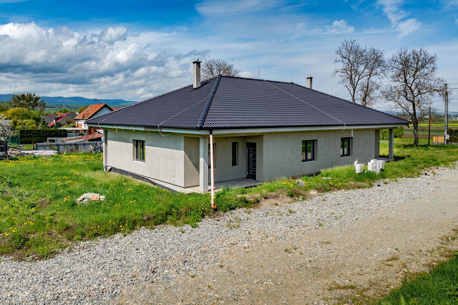 4-izbový bungalov v tichej lokalite Ploské – novostavba