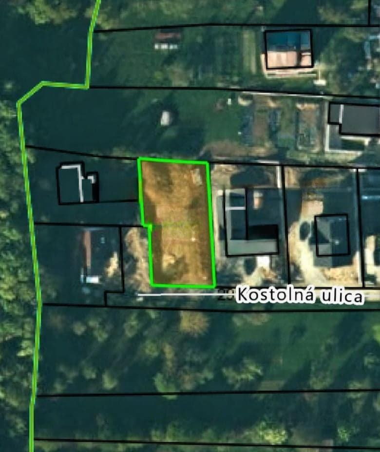 6 ár.pozemok na výstavbu RD, obec Kysak, Košice-okolie