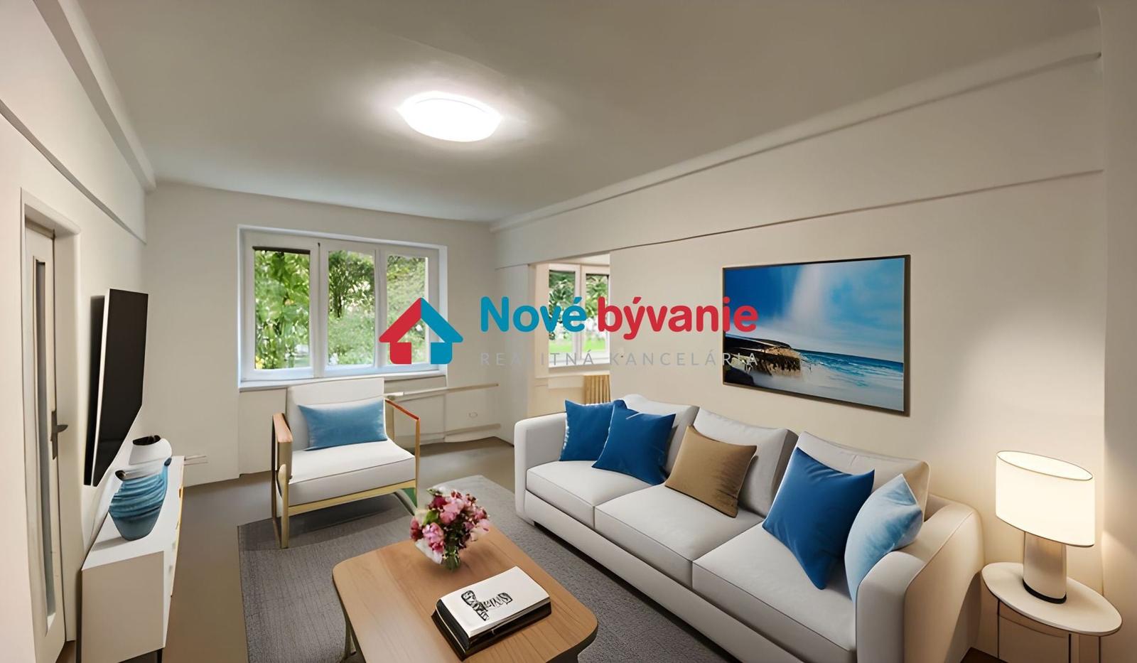 REZERVOVANÉ - veľký 3 izb. byt - BA Krasňany - KVALITNÁ REKONŠTRUKCIA (N282-213-OTKAE)