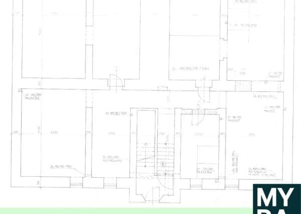 Nebytové priestory Vodná ulica, centrum mesta, 170 m2