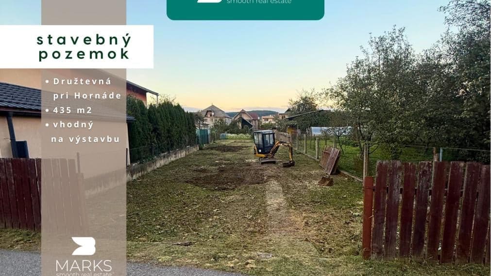 Stavebný pozemok – Družstevná pri Hornáde,Tepličany