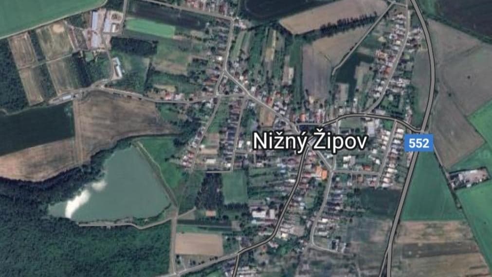 11 ár.pozemok na výstavbu RD, obec Nižný Žipov, Trebišov