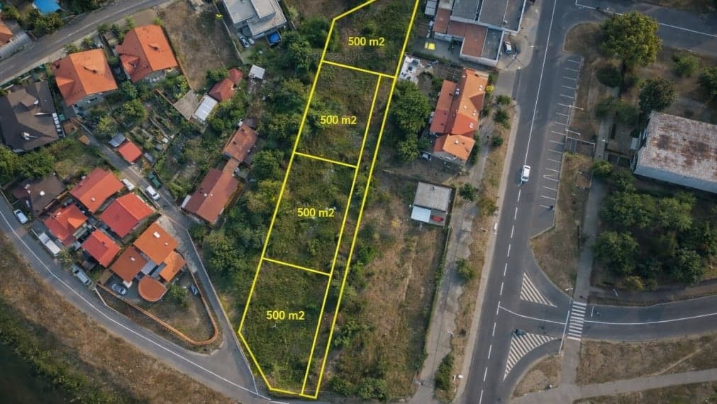 ID-3431 SUPER PONUKA! 4 stavebné pozemky pri centre Michaloviec