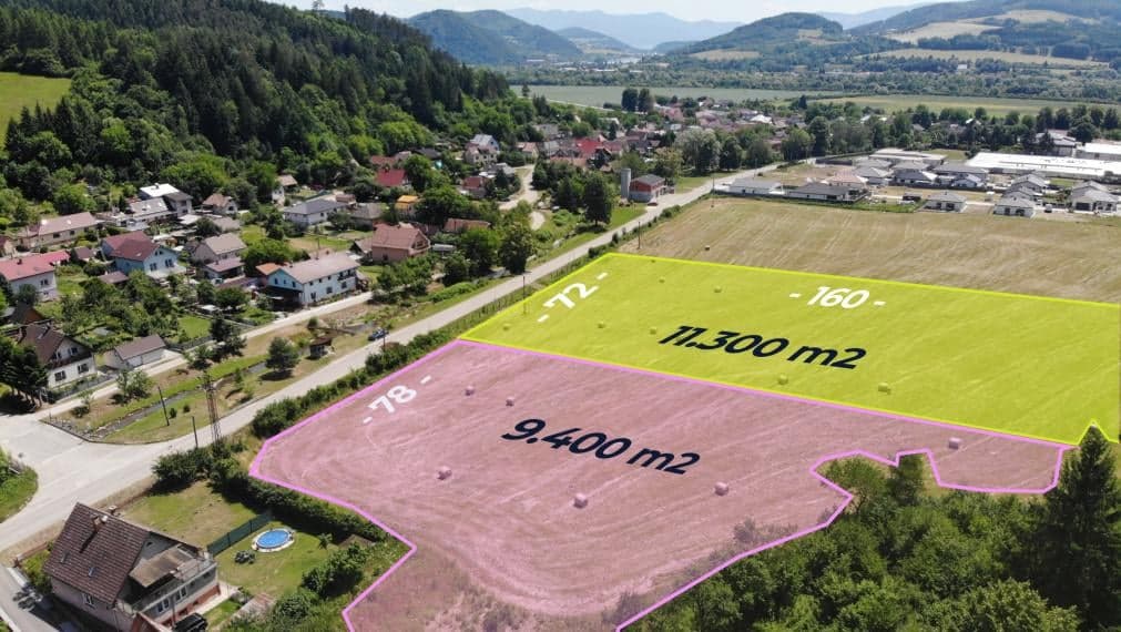 Pozemok na investíciu a development | 11.300 m2 | Svederník | okr. Žilina