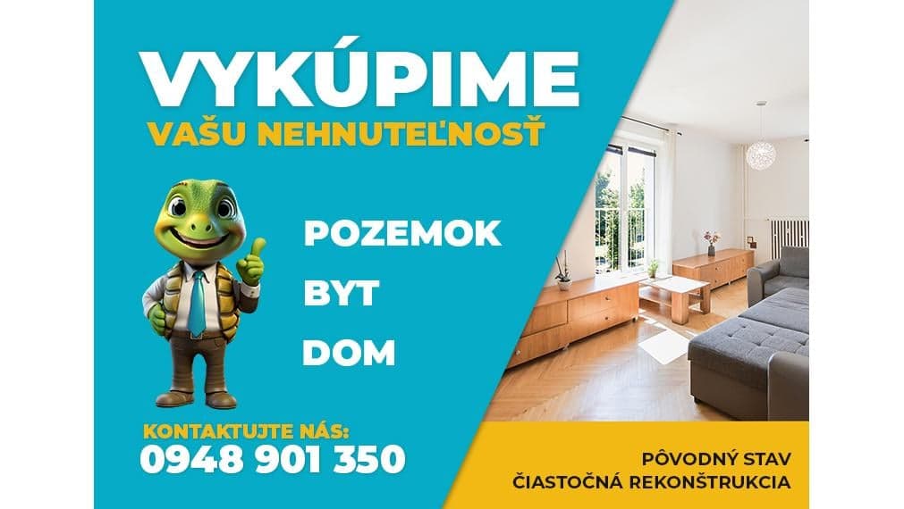 VYKÚPIME VÁŠ DOM V KOŠICIACH A OKOLÍ