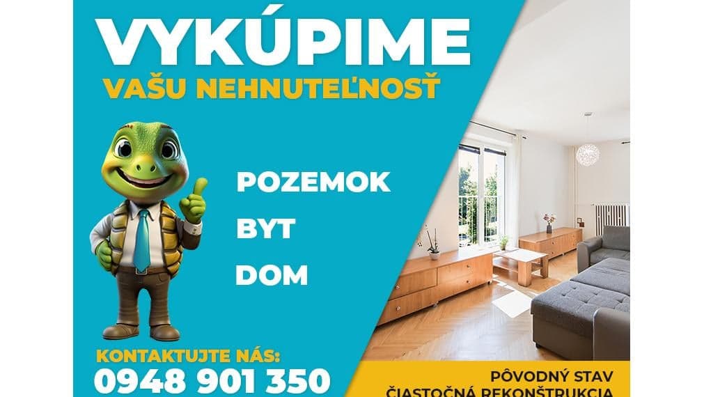 VYKÚPIME VÁŠ POZEMOK V KOŠICIACH A V OKOLÍ