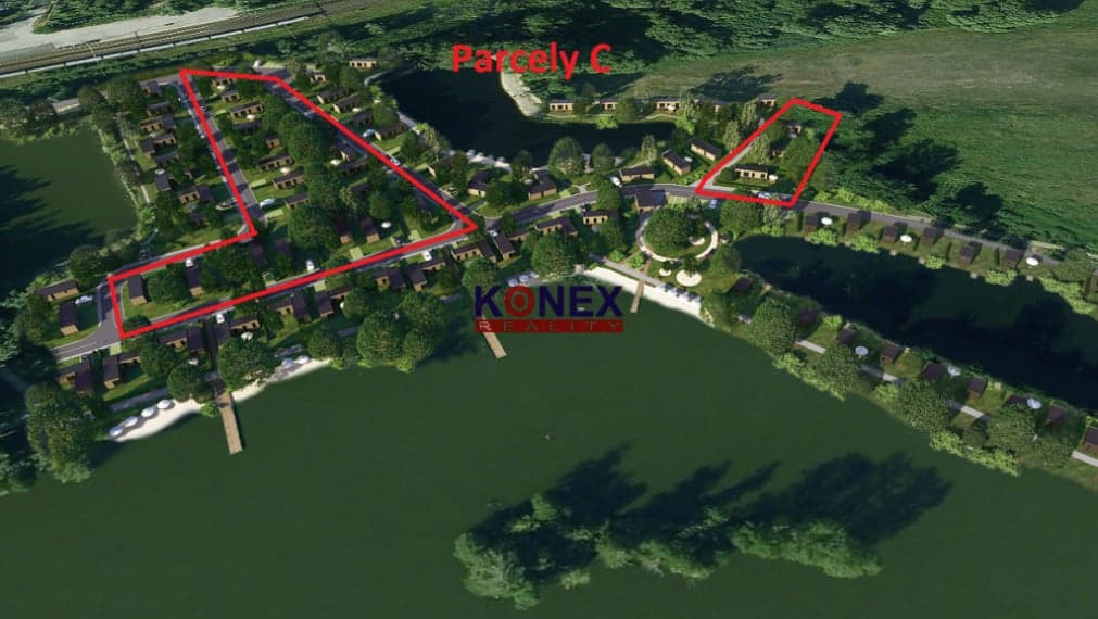 Rekreačné pozemky Šaštín-Stráže, jazero GAZÁRKA, Zóna C