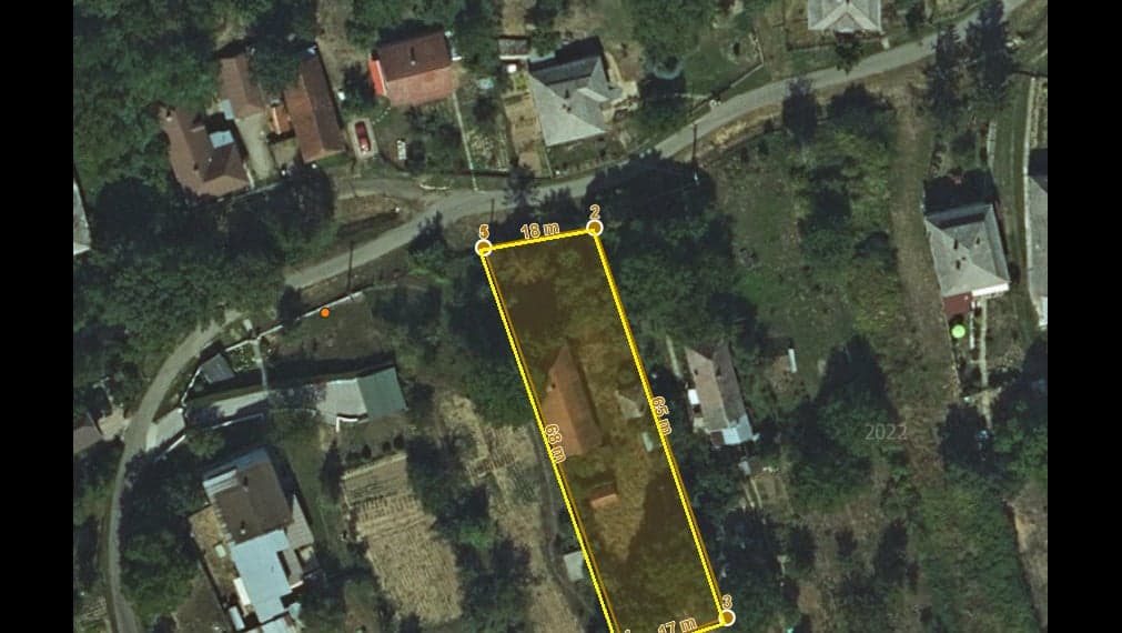 ID-3909 Na predaj stavebný pozemok v obci Slivník (okres Trebišov)