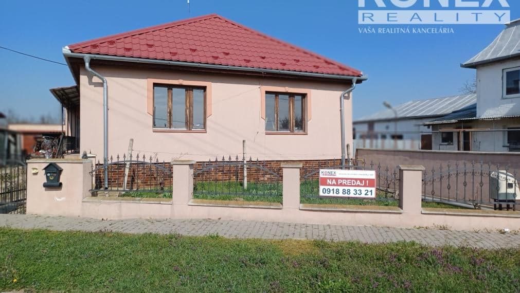 ID-3912 Pekný rodinný dom v obci Somotor – Véč – NA PREDAJ