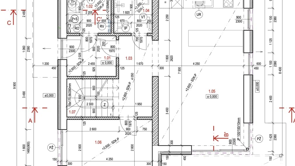 4-izb. RD novostavba | 446 m2 pozemok | 132 úžit. plocha | Žilina - Bánová – fotka 2