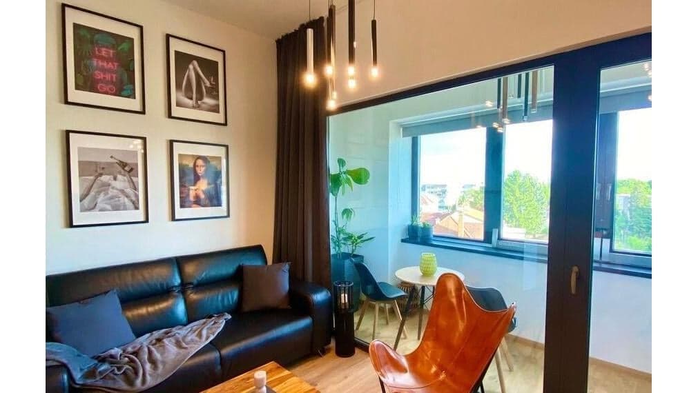 Na prenájom štýlové a moderne zariadené 1-izbové štúdio v novostavbe, Bratislava II TOP